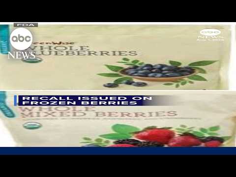 Recall issued on frozen berries