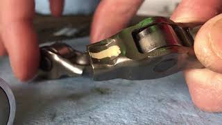 3.6L Chrysler Pentastar rocker arm ticking sounds before and after repairs