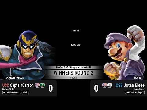 BYOG #89 Captain Carson (C.Falcon) vs JL (Mario&Pikachu)