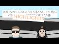 MK2 Highlights Johnny Cage Vs Shang Tsung