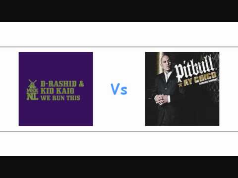 D-Rashid & Kid Kaio Vs Pitbull - We Run Chico! (ZiiTЭk Bootleg)