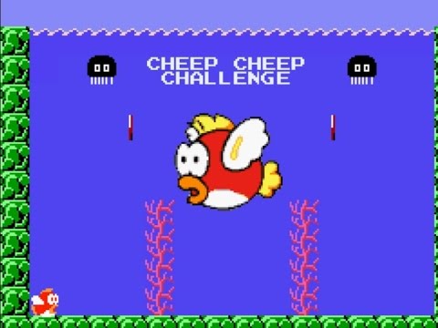 Cheep Cheep Challenge ( Super Mario world hack)