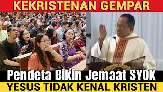 Download lagu Khutbah Pendeta Bikin JEMAAT SYOK!! Yesus Ternyata Tidak KENAL Kristen mp3