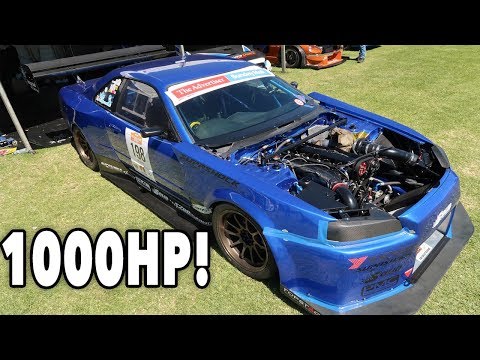 1000hp Nissan R34 GT-R Vspec time-attack build & in-car footage.