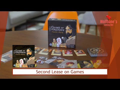 A Game of Thrones: Hand of the King - "Second Lease on Games" Overview & Review