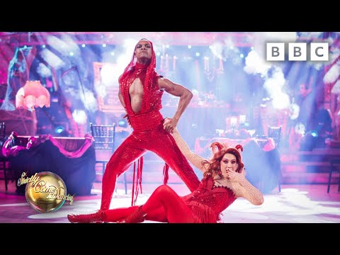 Alex Kingston & Johannes Radebe Salsa to Horny by Hot 'N' Juicy and Mousse T. ✨ BBC Strictly 2025