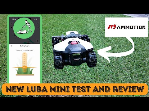 The LUBA Mini 'Test & Review' | Wireless Robot Lawn Mowers Australia