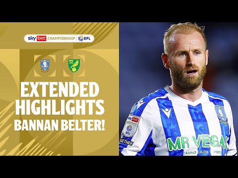BANNAN BELTER! | Sheffield Wednesday v Norwich City extended highlights
