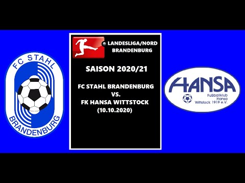 Saison 2020/21 Landesliga/Nord FC Stahl Brandenburg vs. FK Hansa Wittstock (10.10.2020)