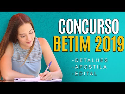 Concurso Prefeitura de Betim 2019 - Edital, Inscrição e Apostilas