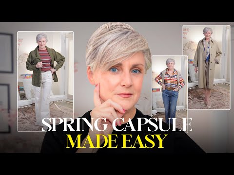 Winter to Spring Capsule Wardrobe | 15 Pieces You'll Actually Wear (Women Over 50)