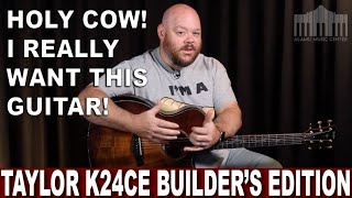 Video thumbnail for Taylor Guitars K24CE Builder's Edition Review | I really, really want to own this guitar! by Alamo Music Center