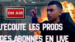 J'ÉCOUTE LES PRODS DES ABONNÉS EN LIVE 4 - LIVE SUR FL STUDIO 20