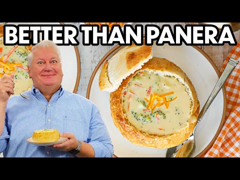 Better Than Panera! | Broccoli Cheddar Soup Copycat Recipe