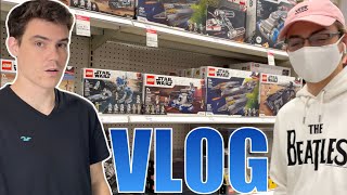 Worlds BEST Foosball Player, Building 2021 LEGO, & RETIRED LEGO! | MandR Vlog!