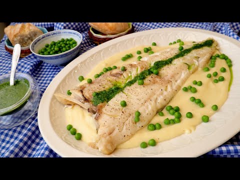 BACALAO AL HORNO con guisantes