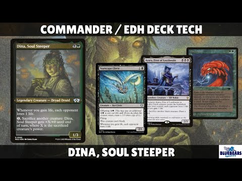 Dina, Soul Steeper | Mtg Commander deck tech | Aristocrats | Soul Sisters | EDH | gain & pain