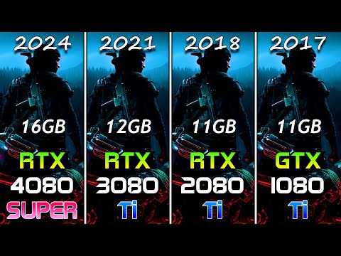 RTX 4080 SUPER 16GB vs RTX 3080 Ti 12GB vs RTX 2080 Ti 11GB vs GTX 1080 Ti 11GB | PC Gameplay Tested