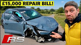 I BOUGHT MY CRASHED AUDI RS3 UNSEEN!.. BIG MISTAKE?... PT.3