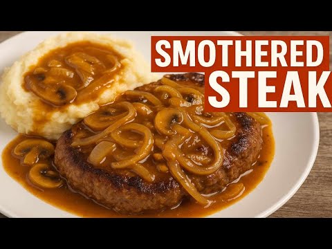 Southern Smothered Cube Steak with Homemade Gravy | Budget-Friendly & Tender