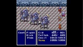 Let's Play Final Fantasy IV Part 21 - Powerful Climb Up the Tower