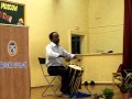 Rajendran On Chenda In Moscow 2011