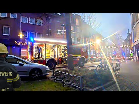 Brandstiftung in Mehrfamilienhaus in Bocholt - Mordversuch eines Syrers - 2 verletzte Kinder