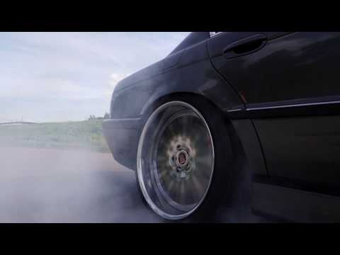 BMW e38 burnout