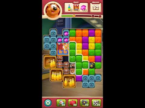 Toon Blast Level 4870 - NO BOOSTERS 🐻🐺🐱 | SKILLGAMING ✔️