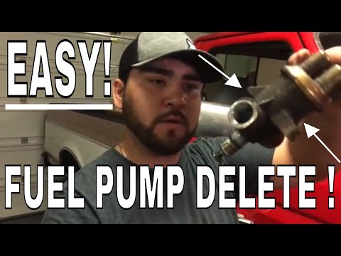 EASY OBS 7.3 FUEL PUMP DELETE!! POWERSTROKE F250 F350 1994-1997