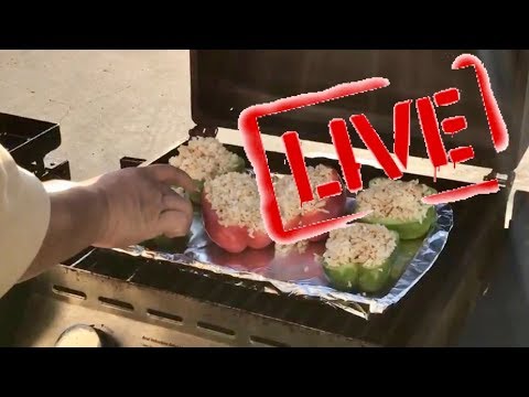 Grilled Stuffed Bell Peppers with Dirty Rice - Bell Pepper Recipe