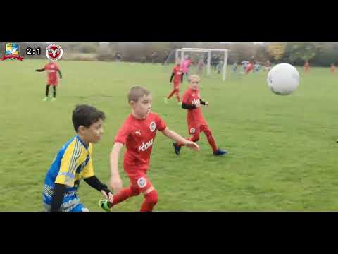 Aylesbury Vale Dynamos F.C. U8's playing for U9's team