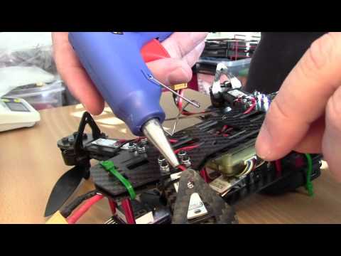 MongoTV_745 - Mongo Drones - Eachine EC250 - How i Glue wire On LED Lights On Drone