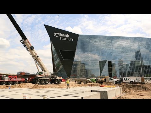 StormTrap Stormwater Management Treatment System - US Bank Stadium West Plaza - Minneapolis, MN