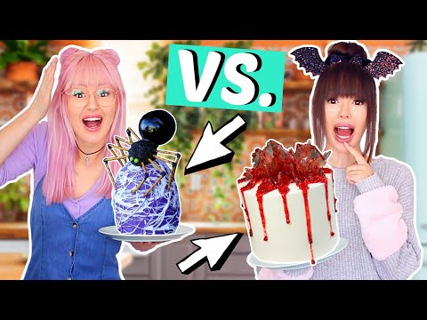 Halloween Grusel-Torten ⚡️BFF BATTLE | ViktoriaSarina
