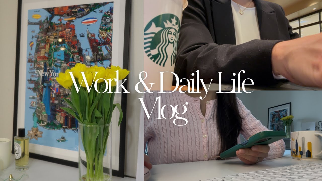 Vlog)外資系企業で働くOL👩‍💻女性のキャリアについて考える💭英語でお仕事🔤おめかししてデート👠