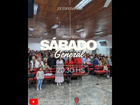 CULTO GENERAL SABADO, ASAMBLEA DE DIOS 14/02/2026