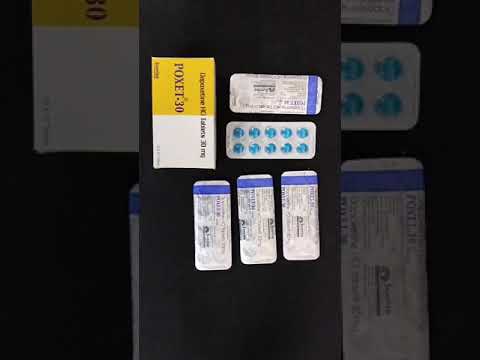30mg Poxet Dapoxetine HCL Tablet