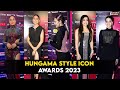 Janhvi Kapoor Malaika Arora Rashmika Mandanna More At Hungama Style Icon Awards 2023