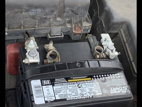 Battery Terminal Change including DIY Crimp Negative Terminal Toyota Nissan Subaru Ford 90982-05054