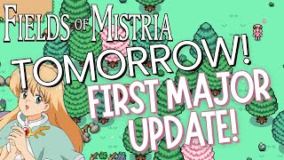 FIRST MAJOR UPDATE coming TOMORROW! Fields of Mistria HUGE NEWS!