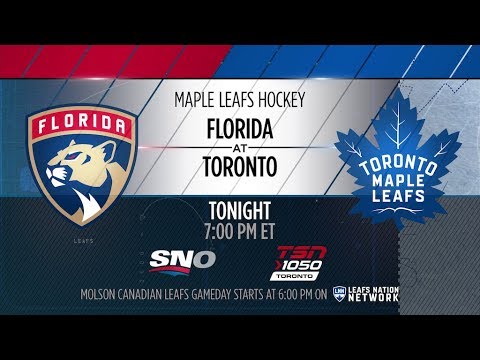 Molson Canadian Leafs Gameday: Florida at Toronto - February 20, 2018