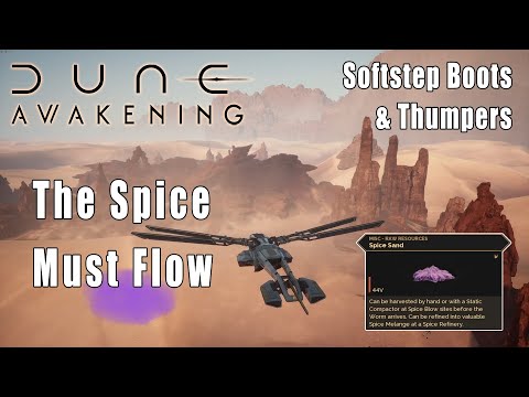 Dune Awakening - How to Collect Spice Sand - Journey: The Spice Must Flow - ep.29