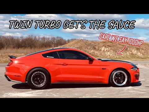 FINALLY MY 2019 TWIN TURBO MUSTANG GT IS ON E85/ RACE FUEL *1000 HORSEPOWER???*