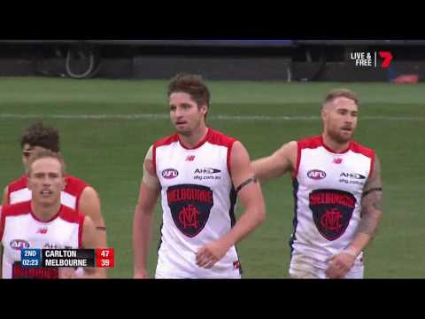 Round 16 AFL - Carlton v Melbourne Highlights