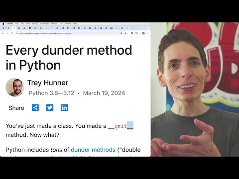 Python Double Underscore Dunder Methods And Operator Overloading