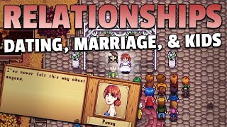 Stardew Valley How to Date, Get Married & Have Children!