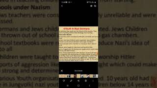 Nazism and the  Hitler (youth in Nazi Germany)