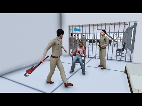 Franklin Was Arrested By Police in Indian Bike Driving 3D