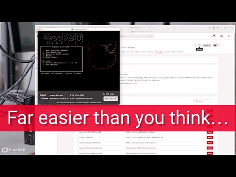 How to install FreeBSD on Hetzner